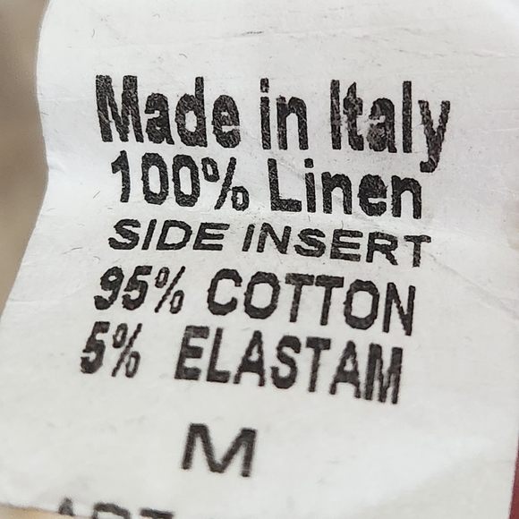 Terzo Millennio Made In Italy, Linen dress, Soft Blush, US Womens  Medium - Picture 5 of 9